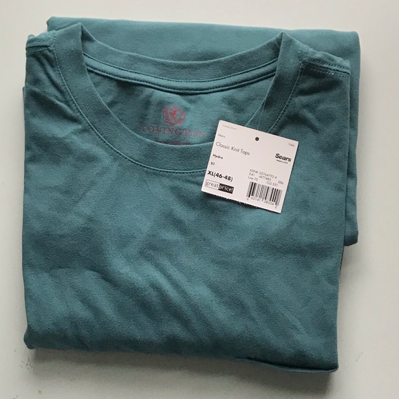 Nwt Sears Covington Short Sleeve Pocket 